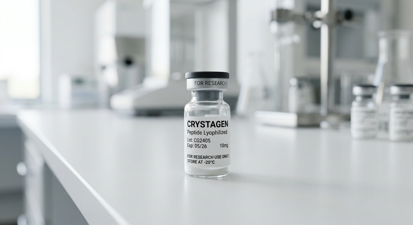 Crystagen research peptide