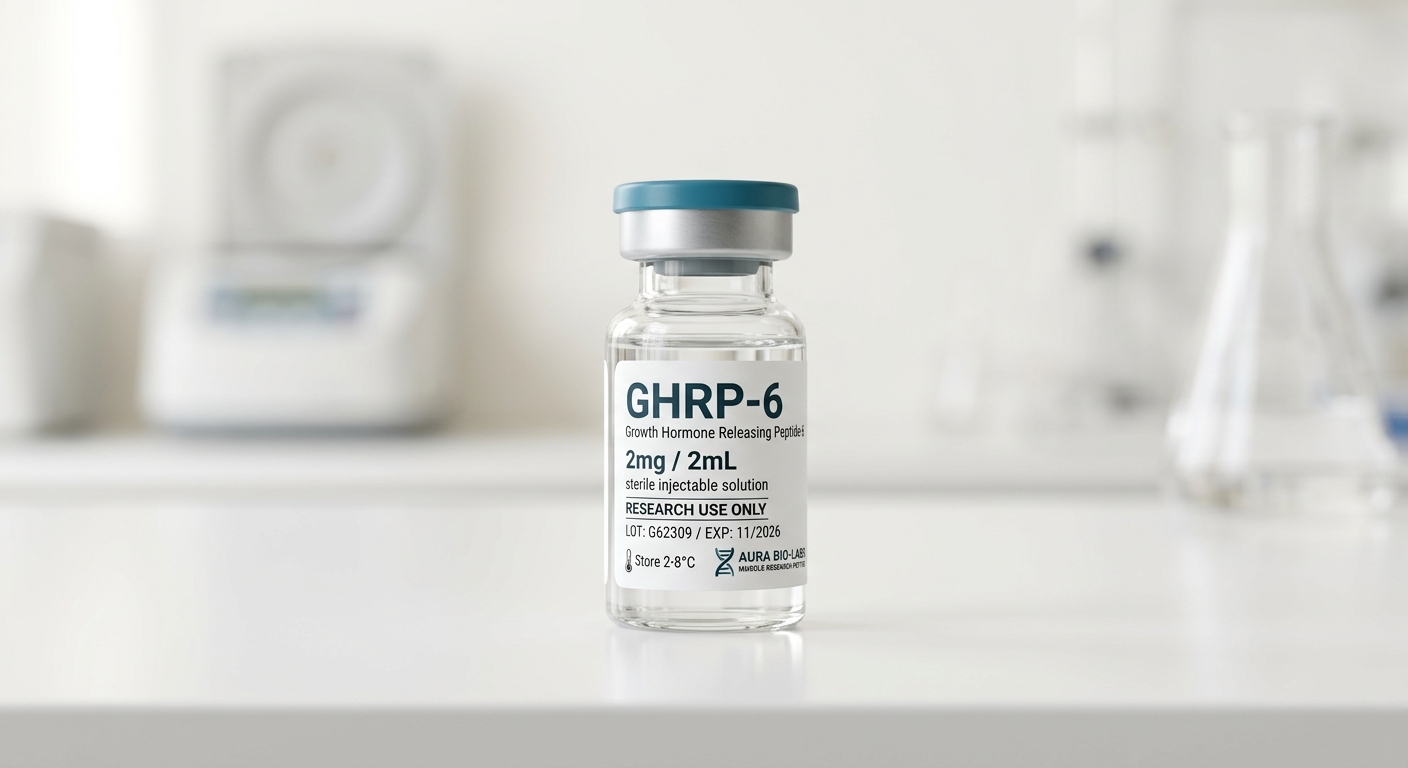 GHRP-6 research peptide