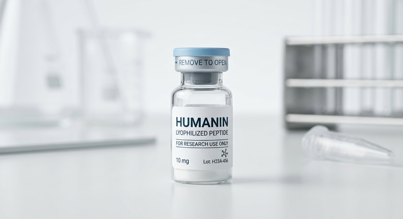 Humanin research peptide