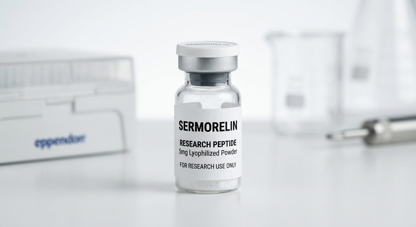 Sermorelin research peptide