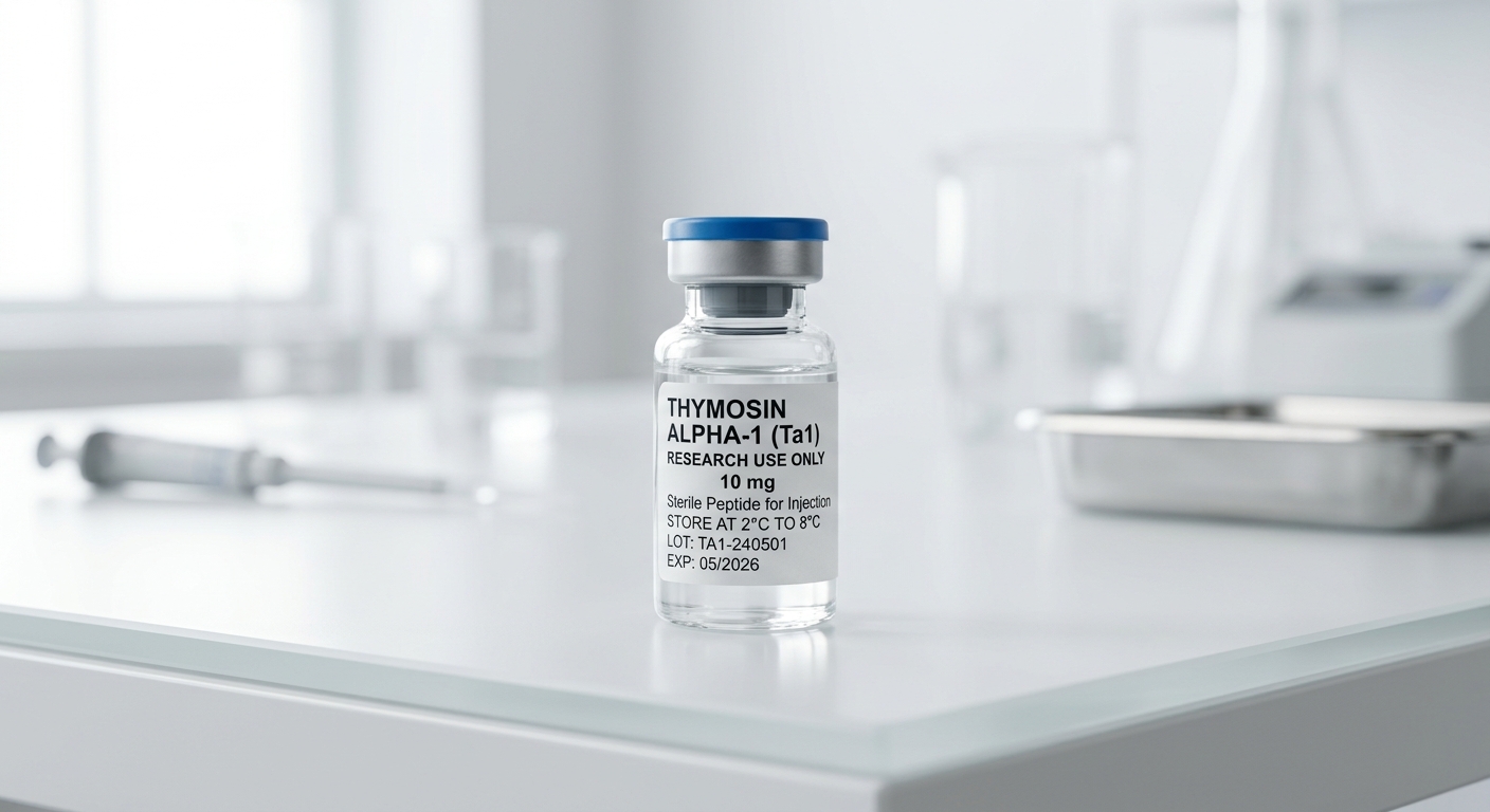Thymosin Alpha-1 (Ta1) research peptide